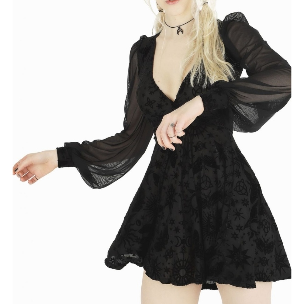 ISO Blackmilk Burned Velvet Sheer Romance Dress!